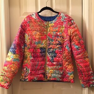 RARE Lilly Pulitzer Reversible Women’s Down Jacket